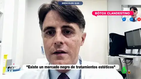 Los riesgos de inyectarse 'toxina botulínica' fuera de las clínicas de medicina estética: "Puede producir una necrosis"