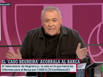 Ferreras, sobre el caso Negreira: &quot;LaLiga española sigue manchada&quot;
