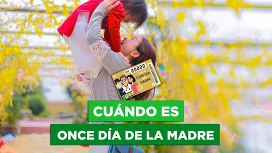 Collage sobre el sorteo extra de la ONCE por el Día de la Madre Collage sobre el sorteo extra de la ONCE por el Día de la Madre