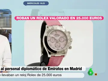 A punta de pistola y en pleno barrio de Salamanca: así ha sido el robo de un Rolex a un diplomático de Emiratos Árabes