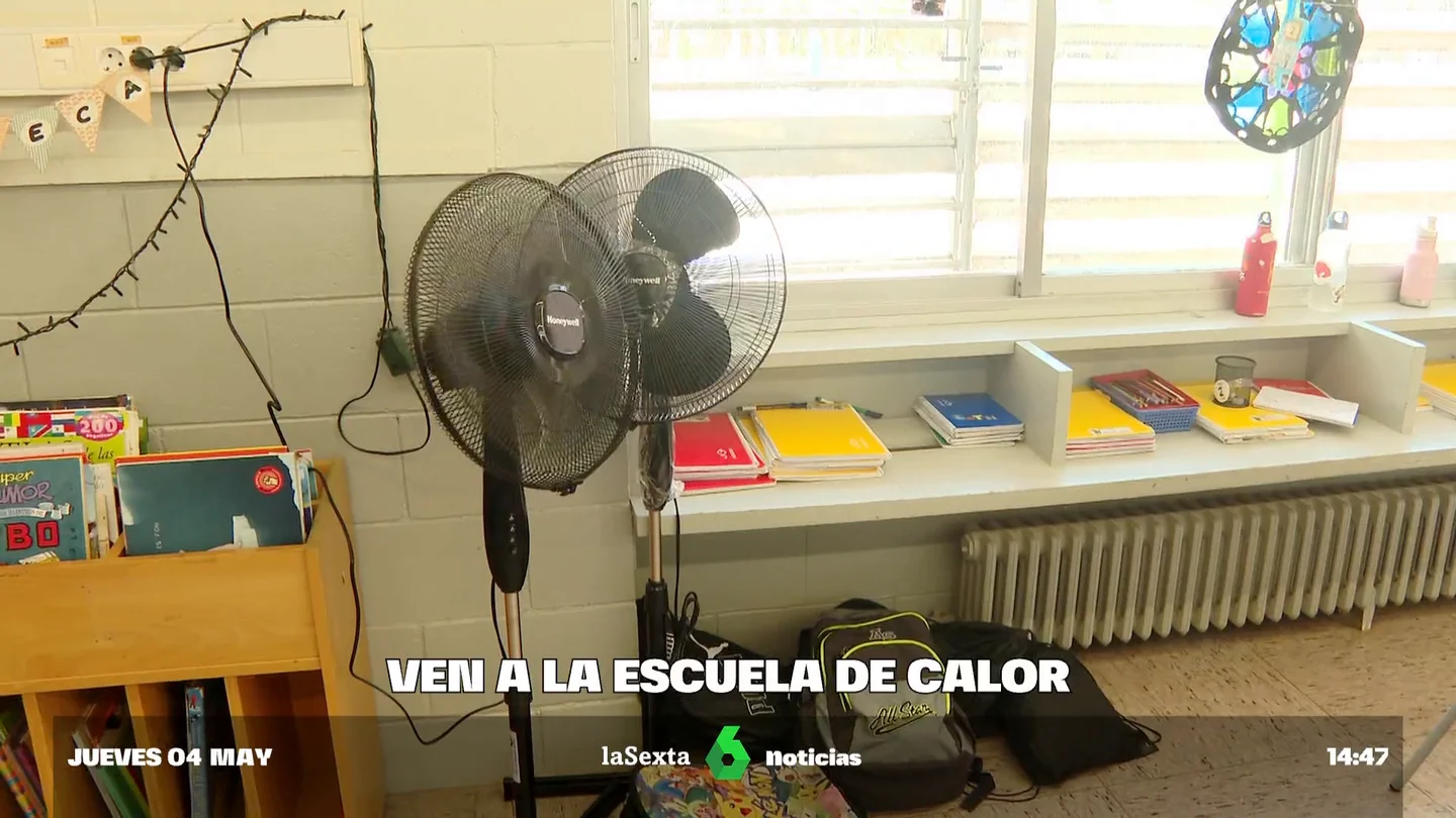 2 ventiladores por clase y un punto común con aire acondicionado: estas son las medidas "parche" contra el calor en las aulas 2 ventiladores por clase y un punto común con aire acondicionado: estas son las medidas "parche" contra el calor en las aulas