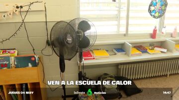 2 ventiladores por clase y un punto común con aire acondicionado: estas son las medidas "parche" contra el calor en las aulas