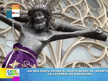 El sorprendente cambio del Cristo de Lepanto de Barcelona