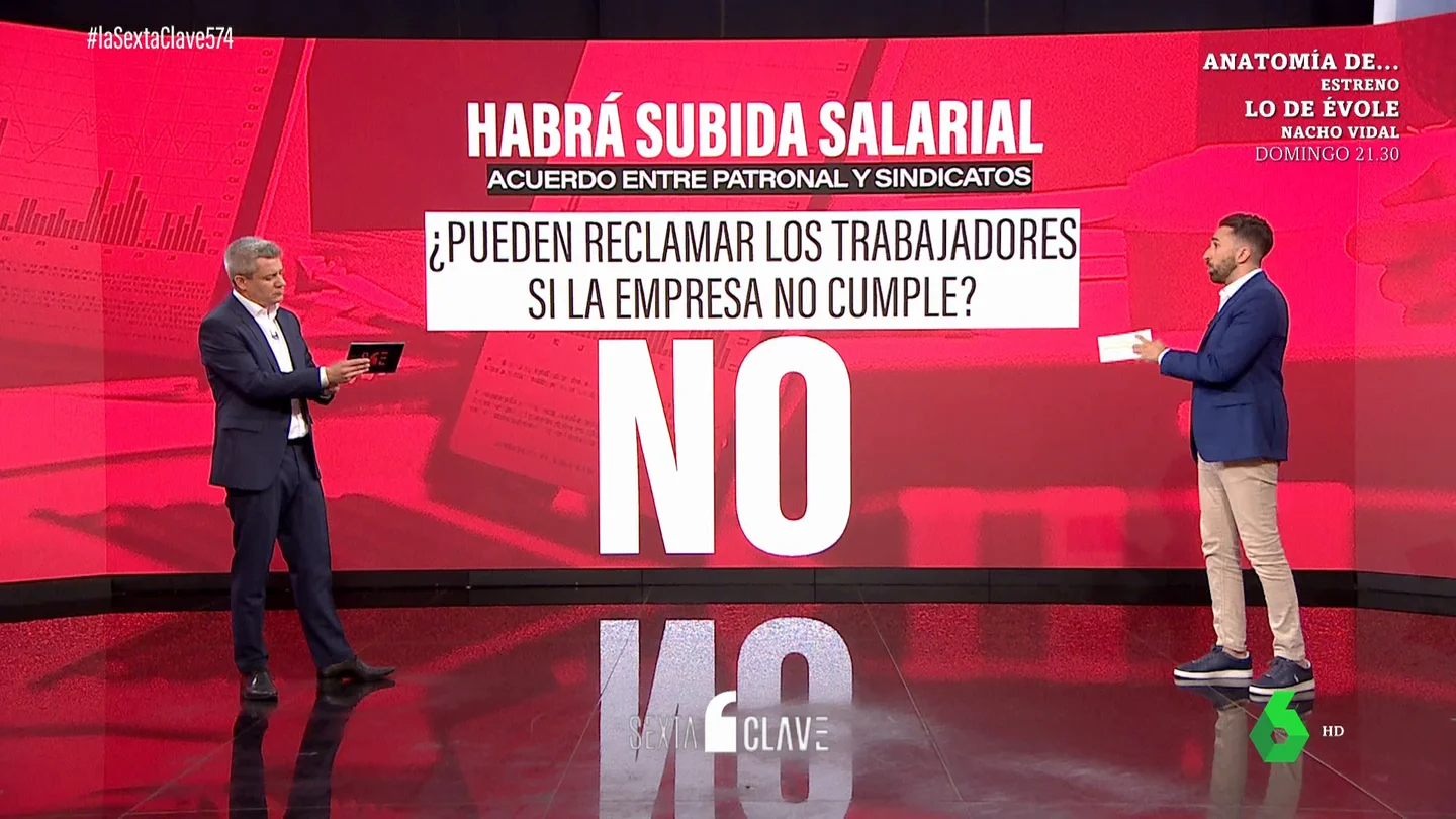 Claves de la subida de salario acordada por sindicato y patronal Claves de la subida de salario acordada por sindicato y patronal