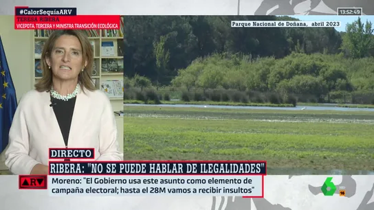 Teresa Ribera, en Al Rojo Vivo Teresa Ribera, en Al Rojo Vivo