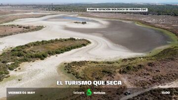 Matalascañas, o cómo la llegada masiva de turistas también afecta a la sequía de Doñana