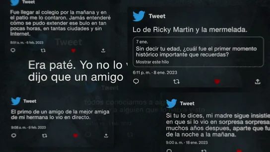Sí el bulo de Ricky Martin, el perro y la mermelada en 'Sorpresa, sorpresa' sigue vivo en España: esto es lo que se dice en redes sociales Sí el bulo de Ricky Martin, el perro y la mermelada en 'Sorpresa, sorpresa' sigue vivo en España: esto es lo que se dice en redes sociales