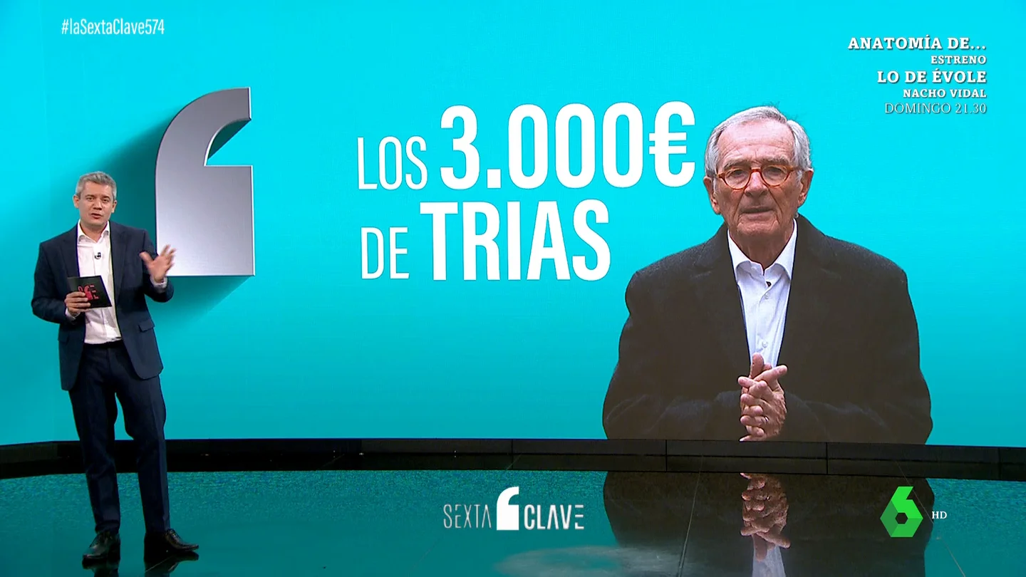 Trias recula tras afirmar que quien cobra 3.000 euros no llega a final de mes: "me refería a lo que ingresa una familia" Trias recula tras afirmar que quien cobra 3.000 euros no llega a final de mes: "me refería a lo que ingresa una familia"