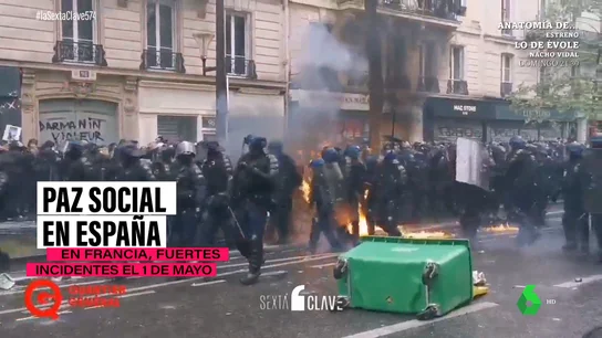 La "paz social" de España contrasta con las protestas en Europa por las subidas salariales y las pensiones La "paz social" de España contrasta con las protestas en Europa por las subidas salariales y las pensiones