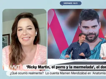 Mamen Mendizábal, del vídeo de Ricky Martin, un perro y la mermelada