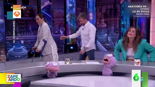 ¿Qué le pasa a Tamara Falcó? Esta es la razón por la que apareció con muletas en El Hormiguero ¿Qué le pasa a Tamara Falcó? Esta es la razón por la que apareció con muletas en El Hormiguero