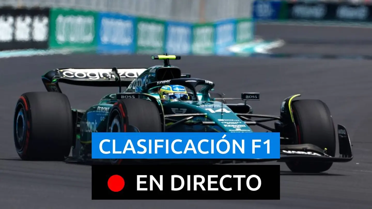 F1 2023 hoy, en directo: Clasificación Fórmula 1 en el GP de Miami F1 2023 hoy, en directo: Clasificación Fórmula 1 en el GP de Miami