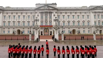 King's Guard frente al Palacio de Buckingham