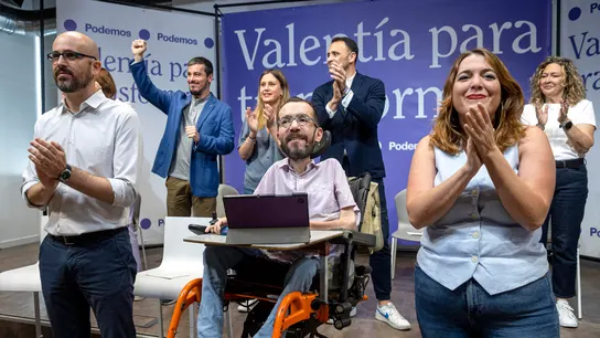 Unidas Podemos presenta el programa marco del partido para las elecciones del 28M. Unidas Podemos presenta el programa marco del partido para las elecciones del 28M.