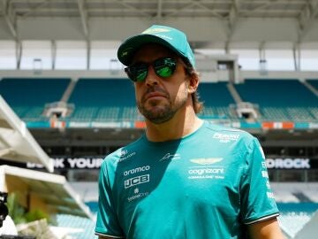 Fernando Alonso, en Miami