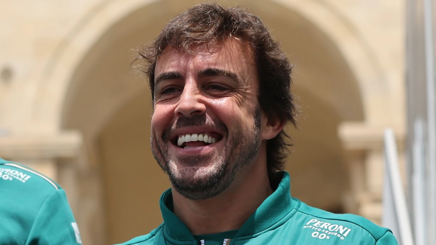 Fernando Alonso, sonriente Fernando Alonso, sonriente