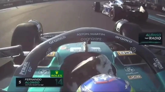 Alonso se encuentra con Ocon en Miami Alonso se encuentra con Ocon en Miami