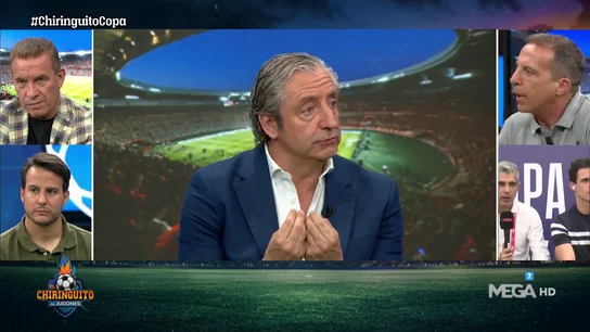 El alegato final de Josep Pedrerol en defensa de Vinicius en 'El Chiringuito': "Aplaudamos a jugadores como él" El alegato final de Josep Pedrerol en defensa de Vinicius en 'El Chiringuito': "Aplaudamos a jugadores como él"