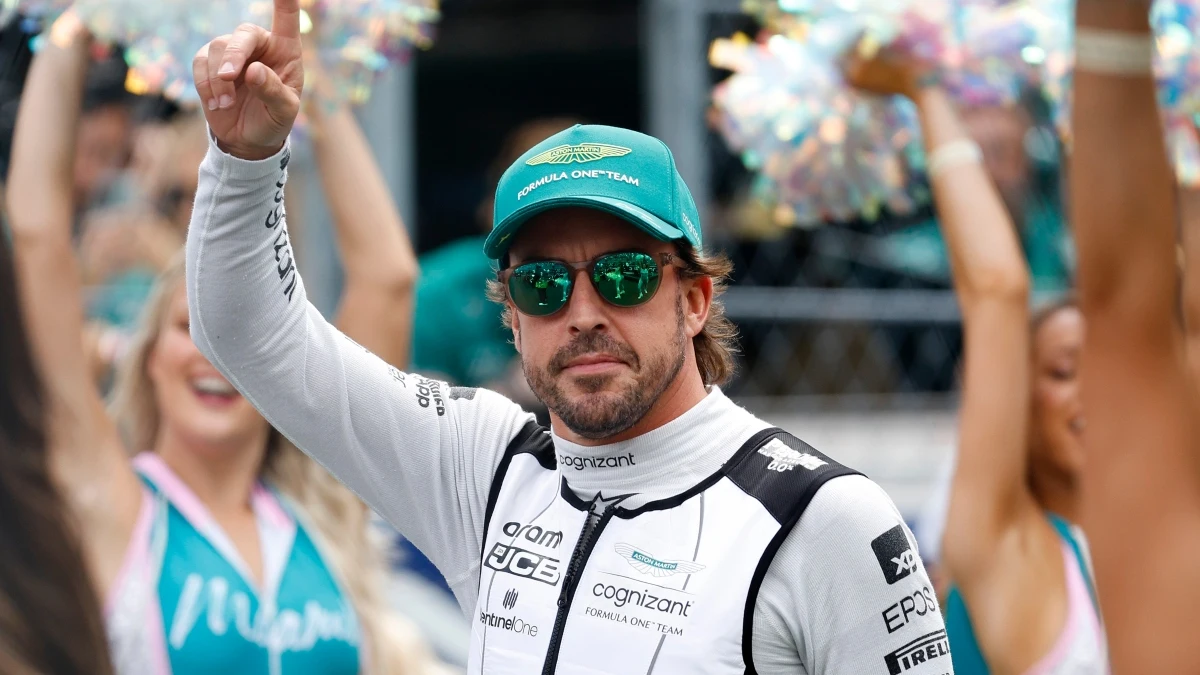 Fernando Alonso, en Miami