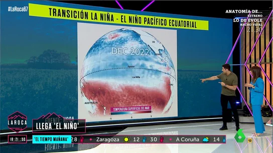 ¿Qué es 'el niño' y cómo afecta su llegada al tiempo en España? Francisco Cacho da las claves en 'La Roca' ¿Qué es 'el niño' y cómo afecta su llegada al tiempo en España? Francisco Cacho da las claves en 'La Roca'