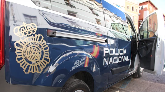 Imagen de archivo de un vehículo de la Policía Nacional Imagen de archivo de un vehículo de la Policía Nacional