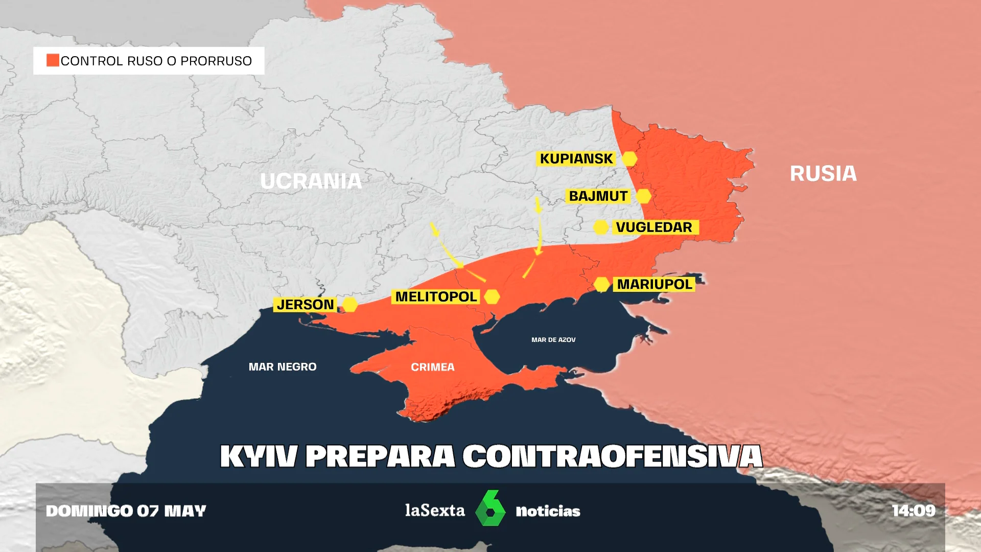 Kyiv prepara su contraofensiva ante la expectación mundial