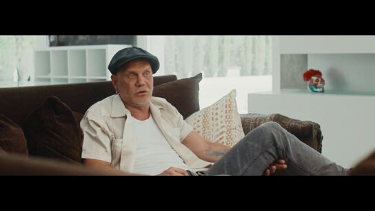 Nacho Vidal, durante su entrevista con Jordi &Eacute;vole en 'Lo de &Eacute;vole'