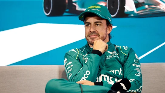 Fernando Alonso, piloto de Aston Martin Fernando Alonso, piloto de Aston Martin