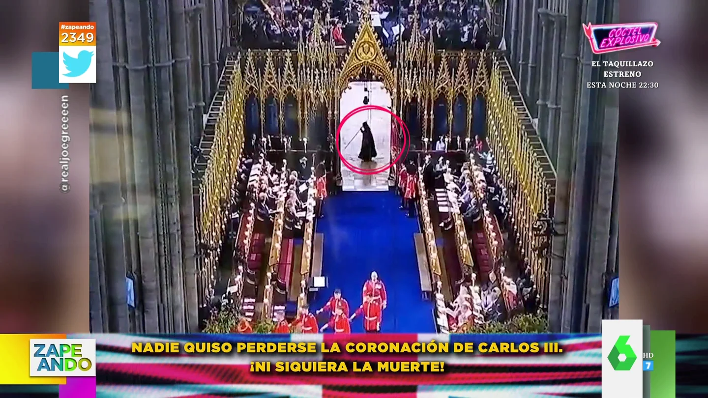 De Katy Perry a 'la muerte': los zapeadores repasan los asistentes más curiosos a la coronación de Carlos III De Katy Perry a 'la muerte': los zapeadores repasan los asistentes más curiosos a la coronación de Carlos III