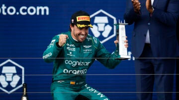 Fernando Alonso celebración
