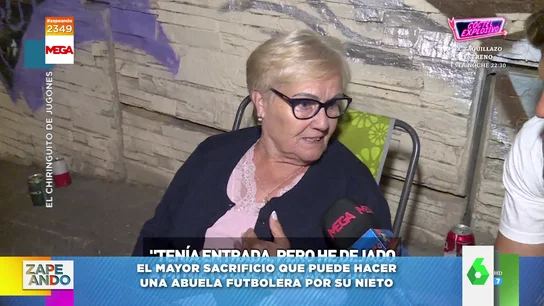 El emotivo sacrificio de una abuela para que sus nietos vieran la final de la Copa del Rey El emotivo sacrificio de una abuela para que sus nietos vieran la final de la Copa del Rey