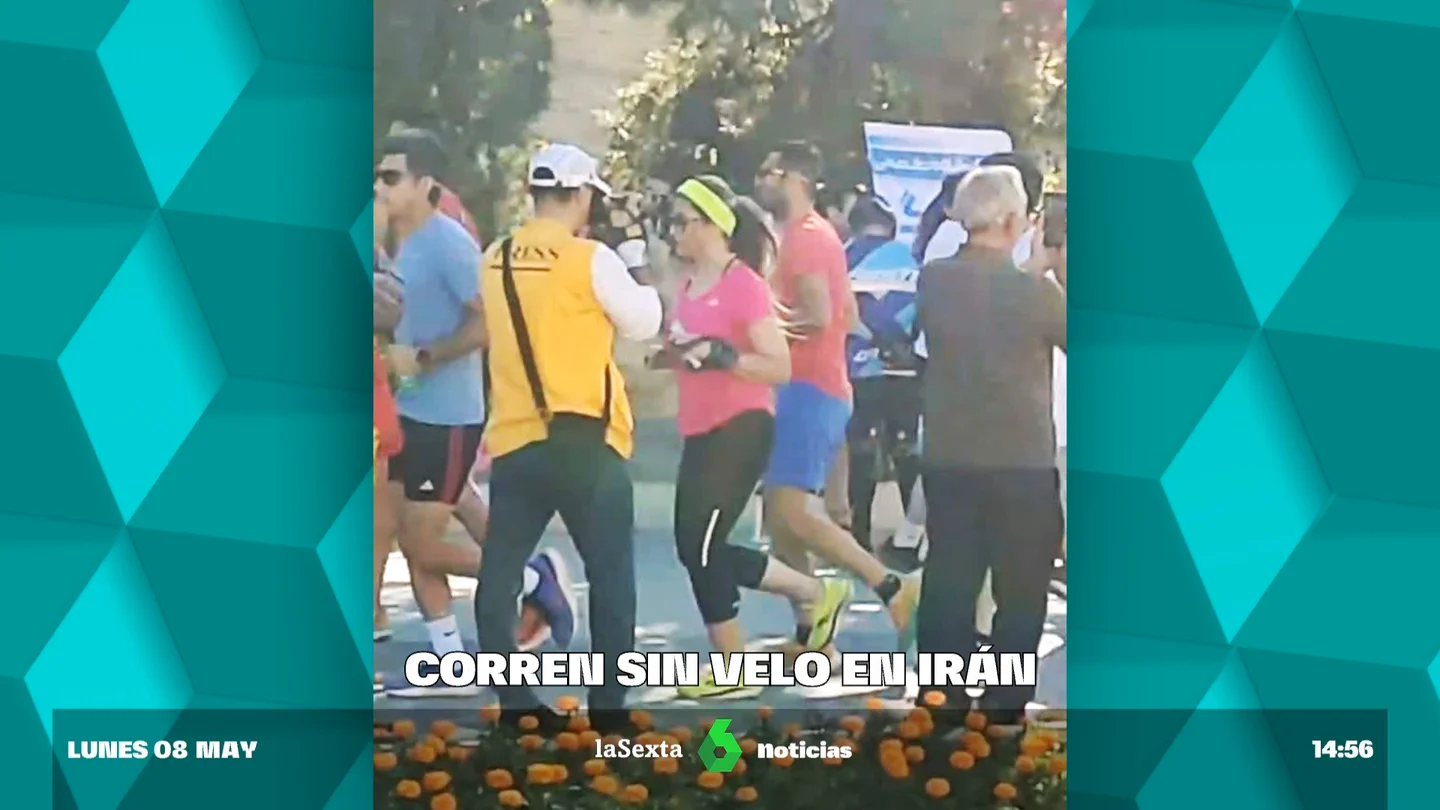 Correr con el pelo al descubierto, así han plantado cara decenas de mujeres al régimen iraní en una competición de atletismo Correr con el pelo al descubierto, así han plantado cara decenas de mujeres al régimen iraní en una competición de atletismo