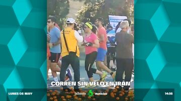 Correr con el pelo al descubierto, así han plantado cara decenas de mujeres al régimen iraní en una competición de atletismo