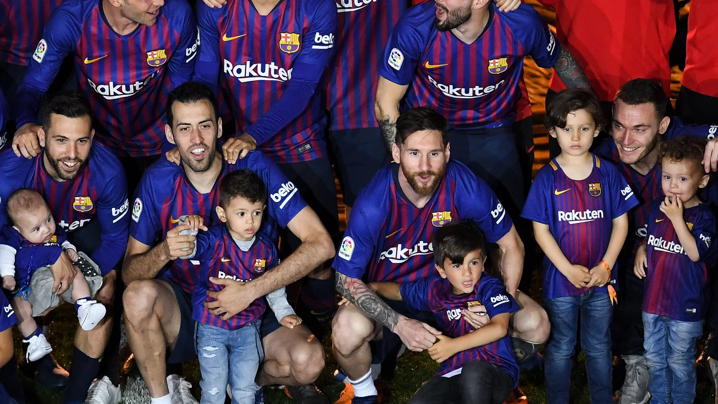 Jordi Alba, Sergio Busquets y Leo Messi Jordi Alba, Sergio Busquets y Leo Messi