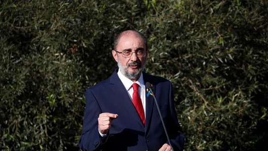 Javier Lambán, presidente de Aragón Javier Lambán, presidente de Aragón