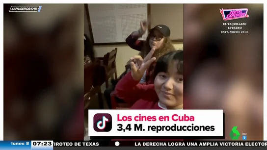 El sorprendente viral de Tik Tok en el que muestra cómo son los cines en Cuba El sorprendente viral de Tik Tok en el que muestra cómo son los cines en Cuba