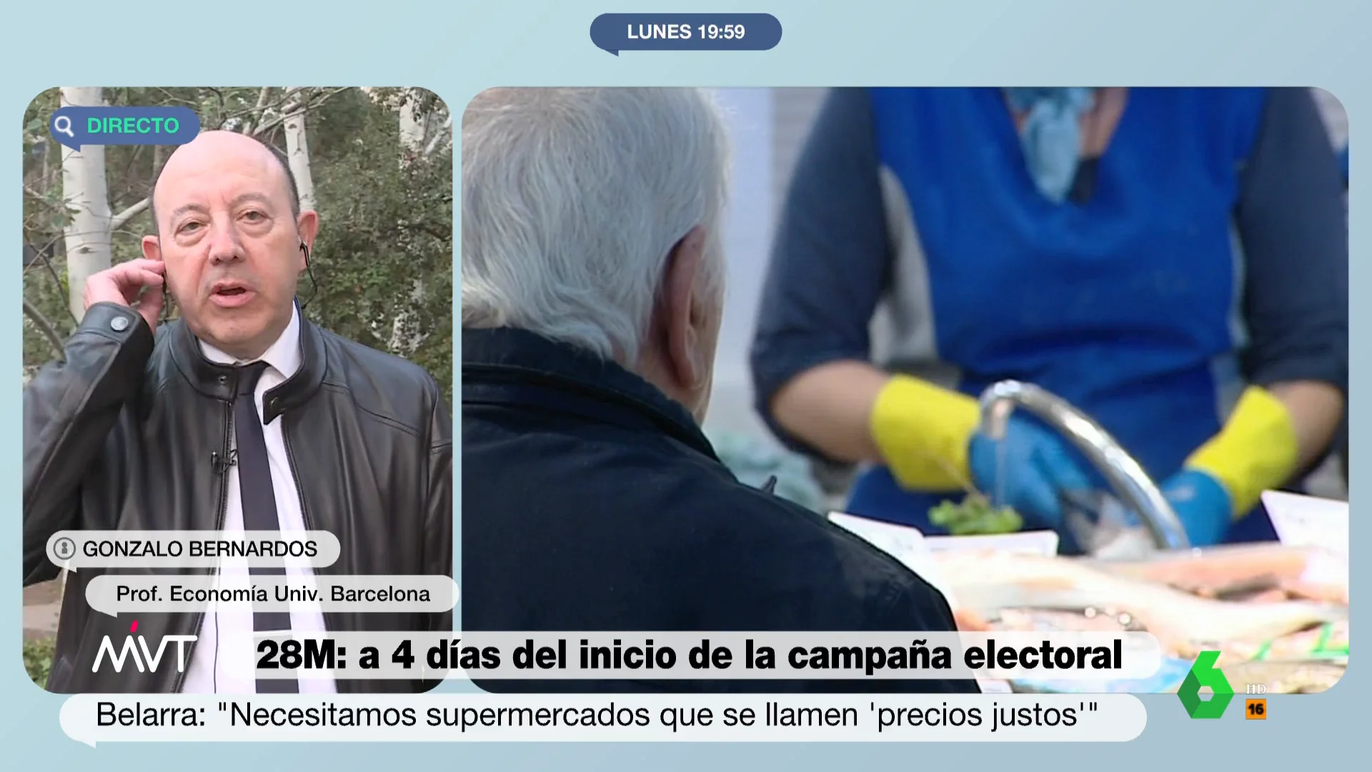 Gonzalo Bernardos, tajante sobre la propuesta de Ione Belarra de crear un supermercado público: "Es una tontería"