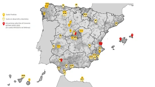 Actuaciones del acuerto Mitma, Defensa y Hacienda Actuaciones del acuerto Mitma, Defensa y Hacienda