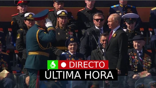 Vladímir Putin, durante el desfile del Día de la Victoria en la Plaza Roja de Moscú Vladímir Putin, durante el desfile del Día de la Victoria en la Plaza Roja de Moscú