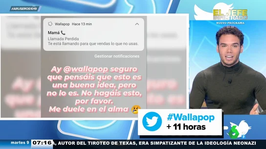 Hans Arús, sobre la polémica campaña de marketing de Wallapop en el Día de la Madre: "Te da un vuelco el corazón" Hans Arús, sobre la polémica campaña de marketing de Wallapop en el Día de la Madre: "Te da un vuelco el corazón"