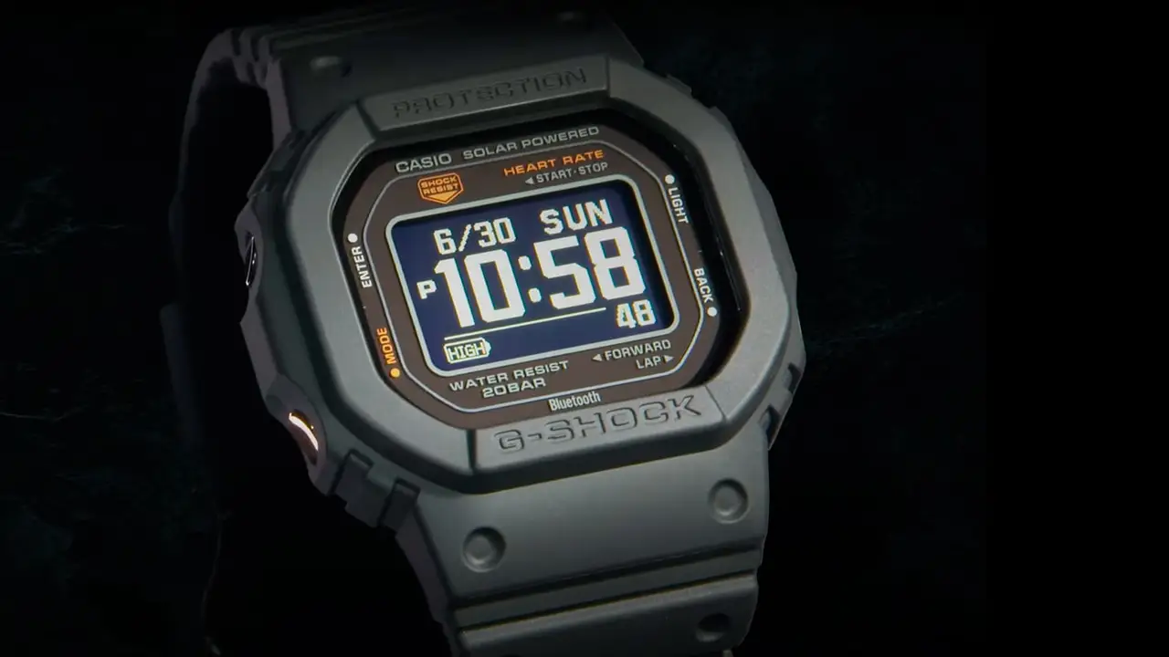Casio G-Shock GW-M5610BC-1JF Reloj para hombre, solar, resistente