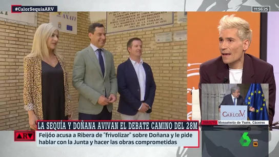 Juanma Romero, sobre el plan de Juanma Moreno para Doñana: "Se está equivocando con esta estrategia" Juanma Romero, sobre el plan de Juanma Moreno para Doñana: "Se está equivocando con esta estrategia"