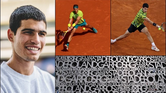 Carlos Alcaraz explica cómo sería un duelo con Rafa Nadal en Roland Garros Carlos Alcaraz explica cómo sería un duelo con Rafa Nadal en Roland Garros