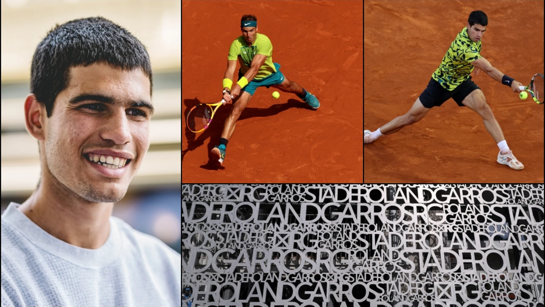 Carlos Alcaraz explica cómo sería un duelo con Rafa Nadal en Roland Garros