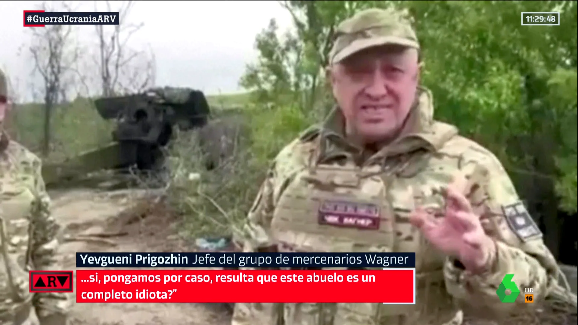 ¿Quién es el "abuelo feliz" del Kremlin a quien ataca el jefe de los mercenarios Wagner?