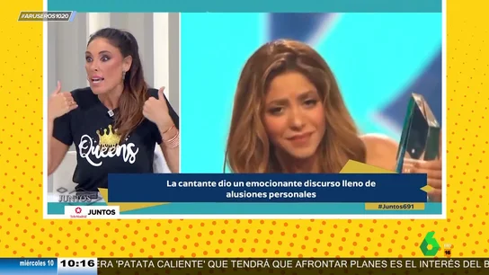 Isabel Rábago, contra Shakira por su discurso en los Billboard: "No ha superado nada, que no se ponga de ejemplo" Isabel Rábago, contra Shakira por su discurso en los Billboard: "No ha superado nada, que no se ponga de ejemplo"