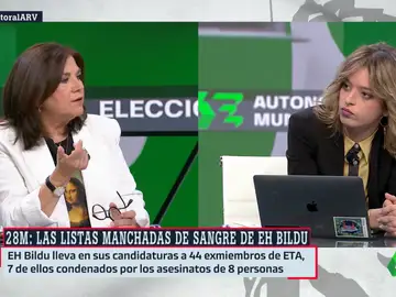 Lucía Mendez, sobre los candidatos de Bildu que pertenecieron a ETA: &quot;Es una cuestión moral, no política&quot;