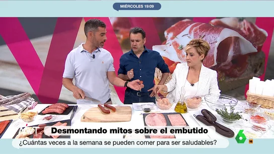 No, no puedes tomar embutido todos los días: el nutricionista Pablo Ojeda explica cuándo y cómo incluirlos en tu dieta No, no puedes tomar embutido todos los días: el nutricionista Pablo Ojeda explica cuándo y cómo incluirlos en tu dieta