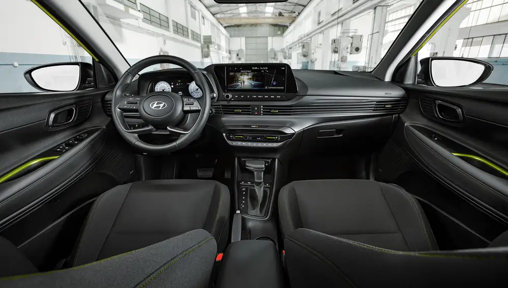 Interior del Hyundai i20