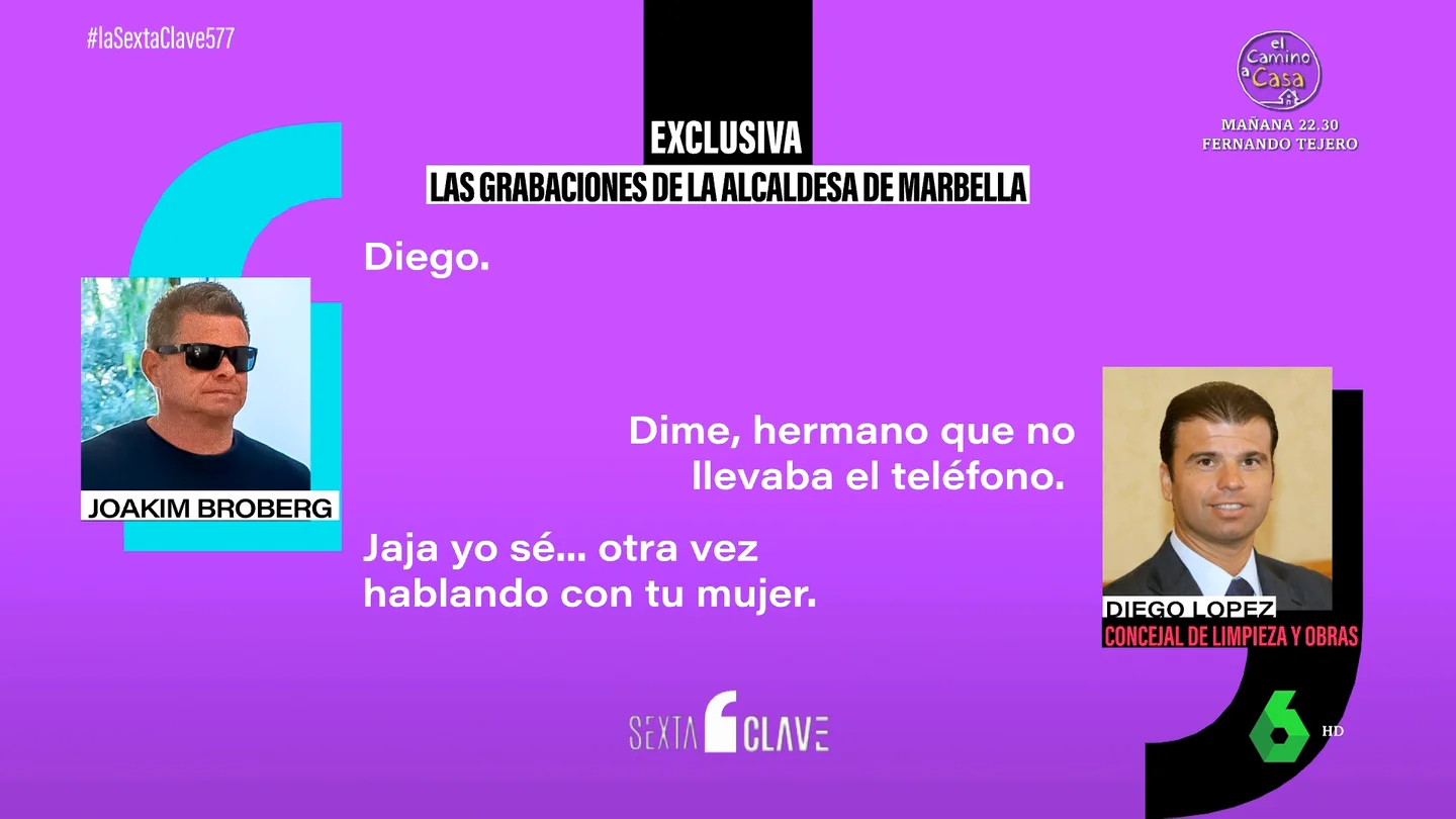 Nuevos audios de la trama de Marbella revelan la cercanía del hijastro de la alcaldesa con un concejal: "A ver si aprendes de tu padre" Nuevos audios de la trama de Marbella revelan la cercanía del hijastro de la alcaldesa con un concejal: "A ver si aprendes de tu padre"